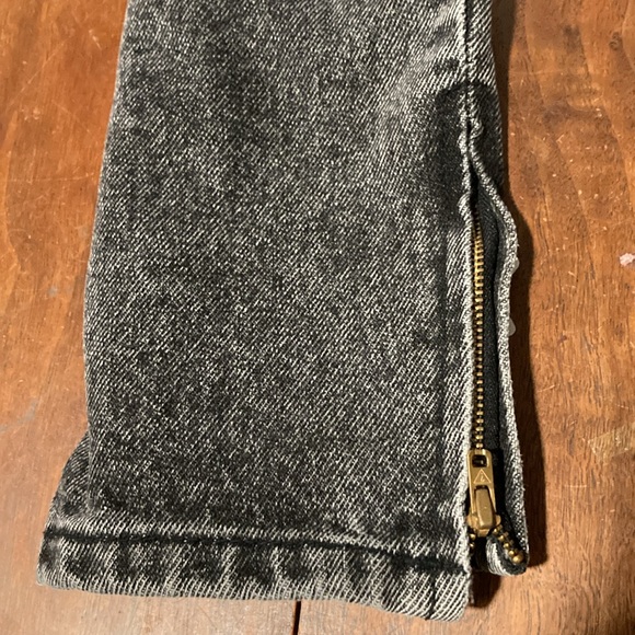 80’s vtg high waist Guess? Jeans black stonewash 28 - Picture 13 of 14